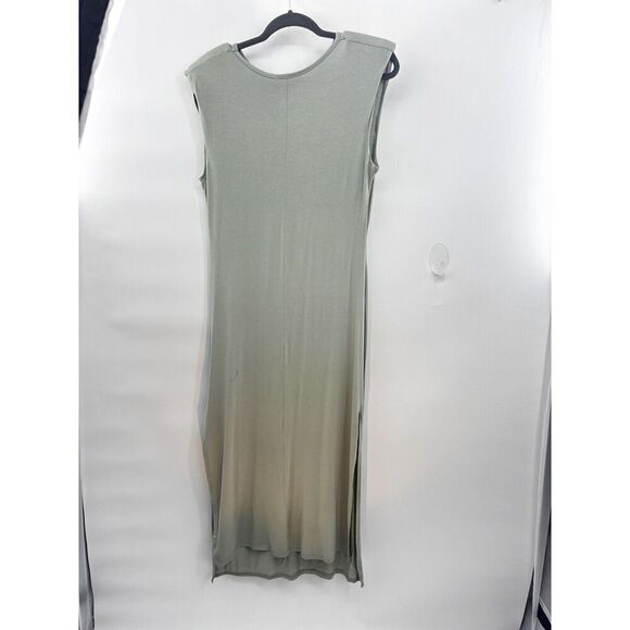 Forever Rose Sleeveless Maxi Dress - Size XL Light grayish sage - Picture 9 of 14